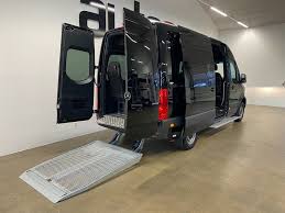 Wheelchair accessible van ramp detail