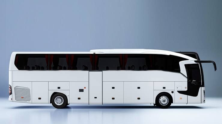 Coach bus interior seats