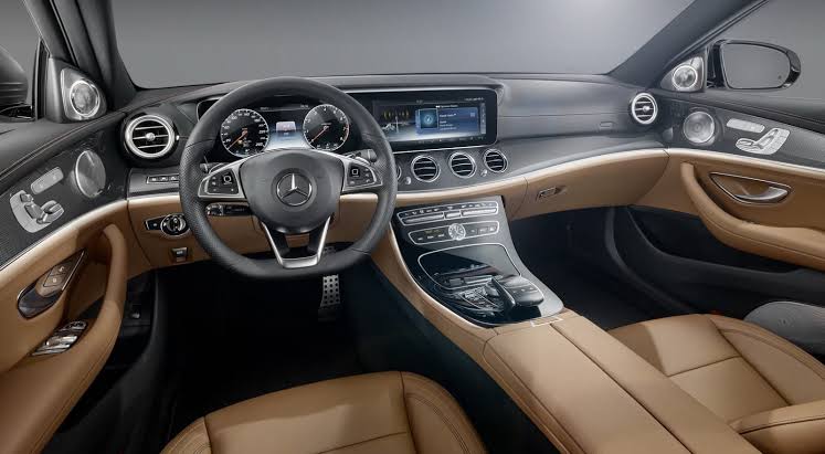 Mercedes E Class passenger cabin