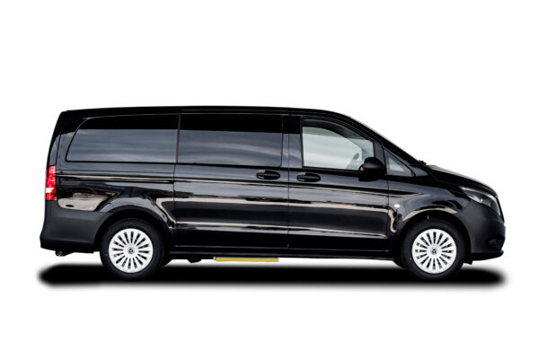 Private luxury VIP van exterior