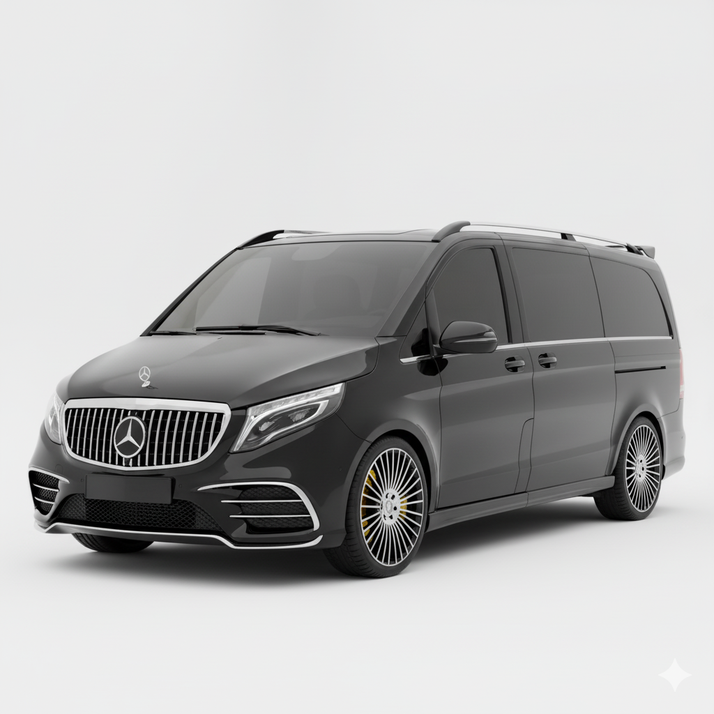 Private luxury VIP van profile