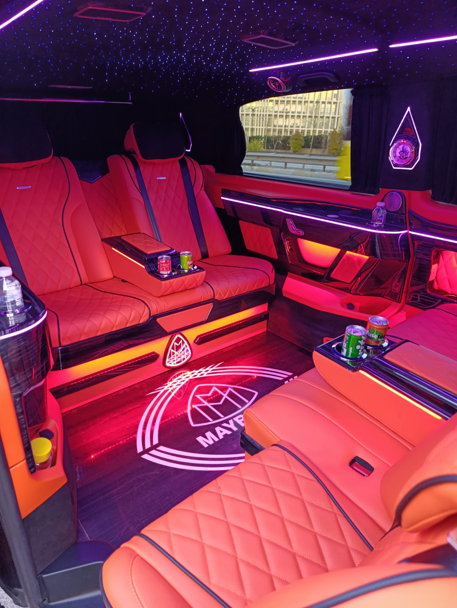 Mercedes Maybach VIP cabin