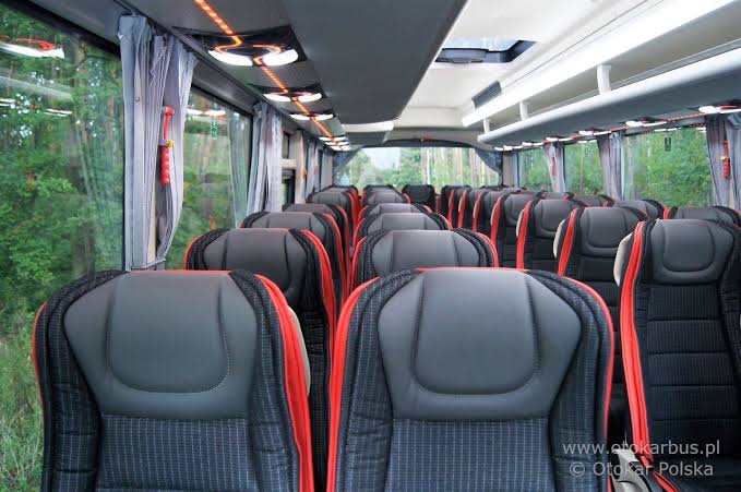 Midibus interior seating