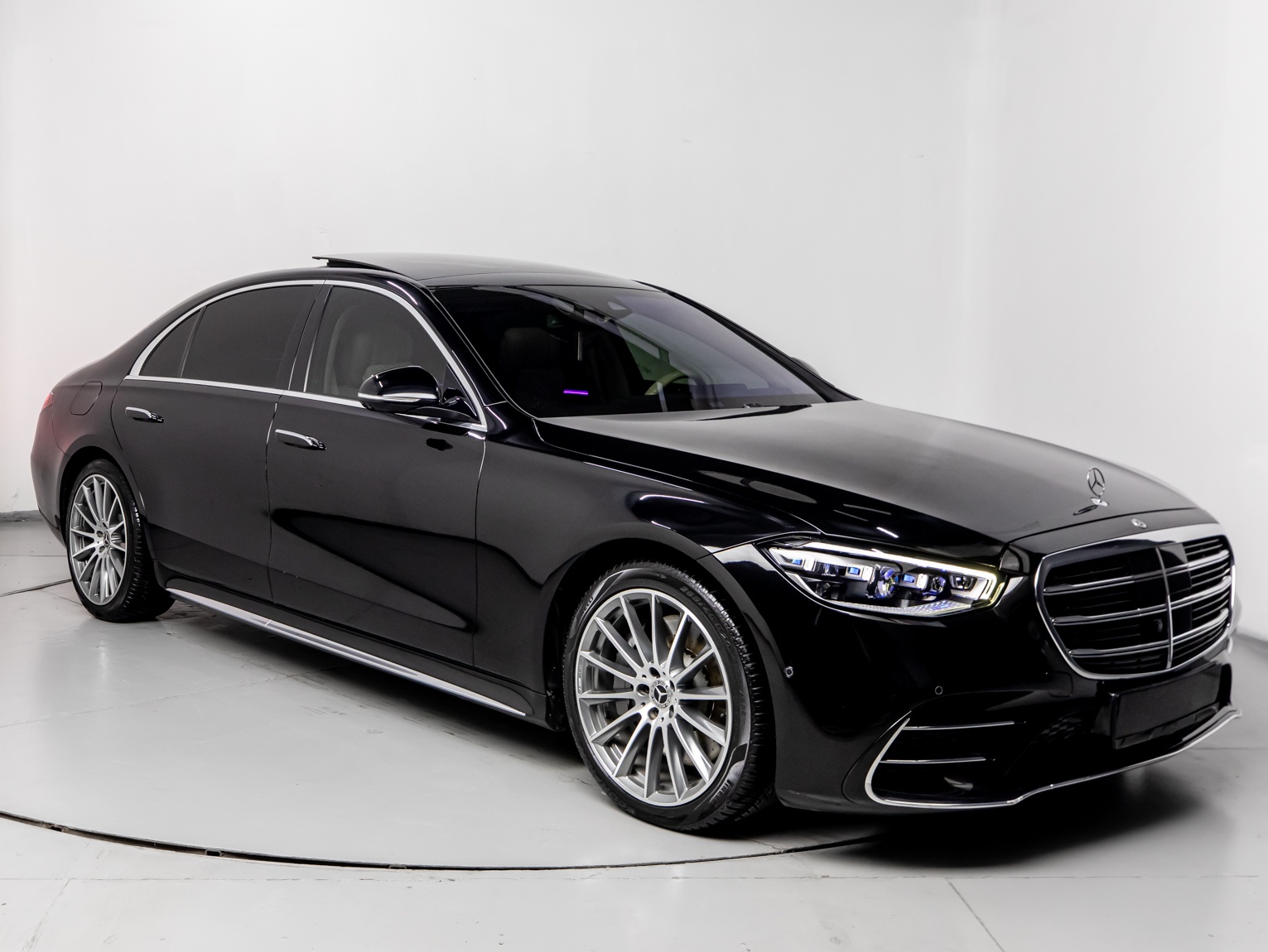 Mercedes S Class premium cabin