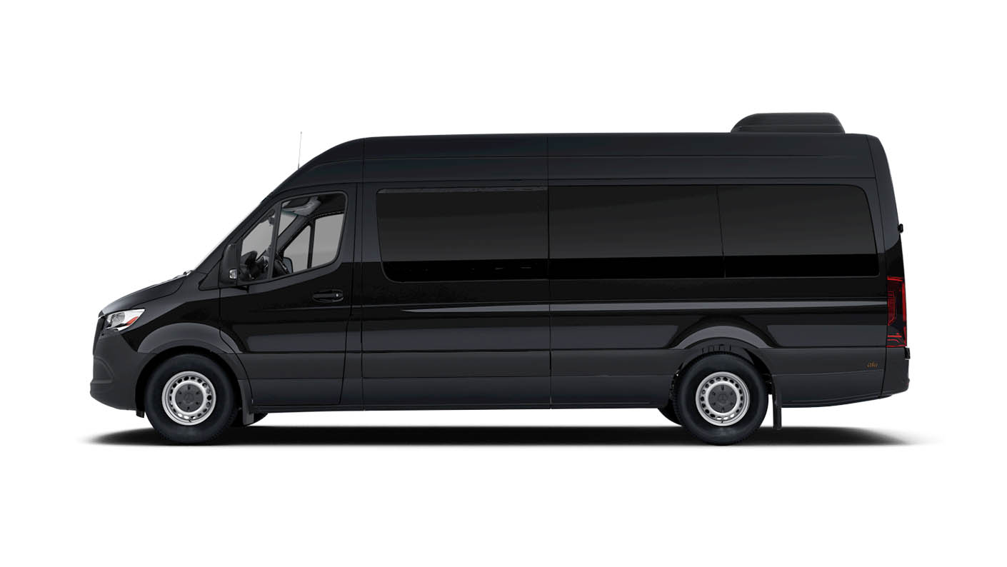 VIP Sprinter vehicle side view